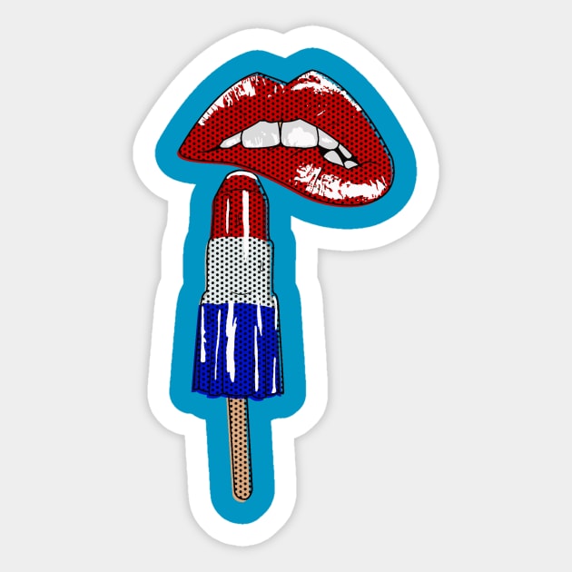 Rocket Pop Sticker by Brieana